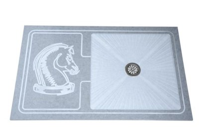 Placa Ducha caballo